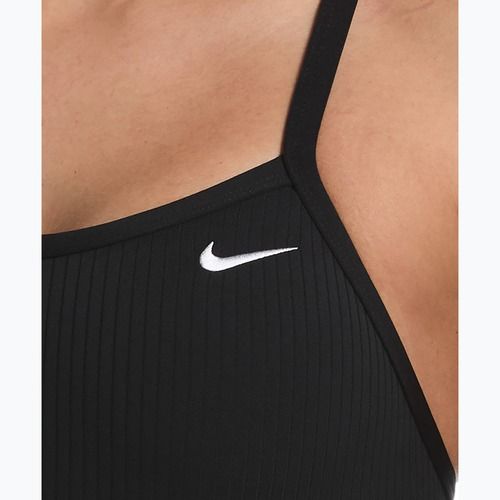 Damen Badeanzug Nike Solid Racerback black