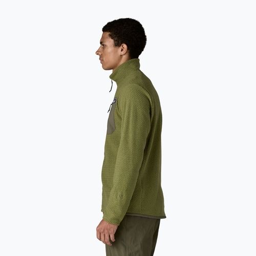 Herren-Trekkingpullover Patagonia R1 Air caper green