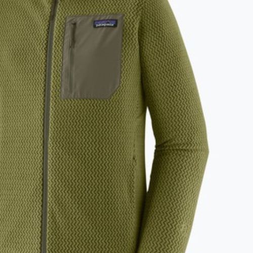 Herren-Trekkingpullover Patagonia R1 Air Full Zip Hoody caper green