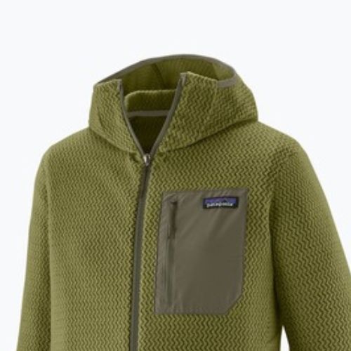 Herren-Trekkingpullover Patagonia R1 Air Full Zip Hoody caper green