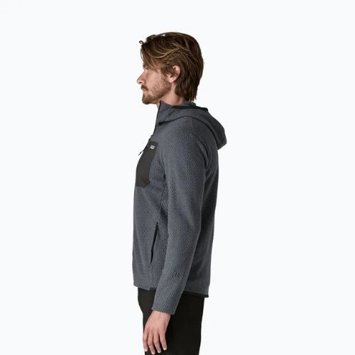 Herren-Trekkingpullover Patagonia R1 Air Full Zip Hoody smolder blue