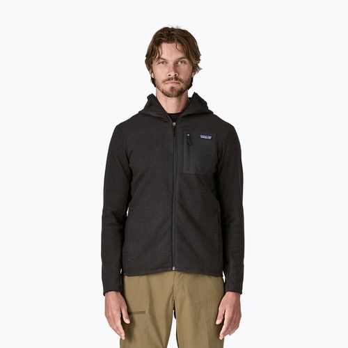 Herren-Trekkingpullover Patagonia R1 Air Full Zip Hoody black