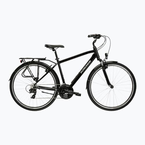 Herren-Trekkingrad KROSS Trans 1.0 black/silver/gloss