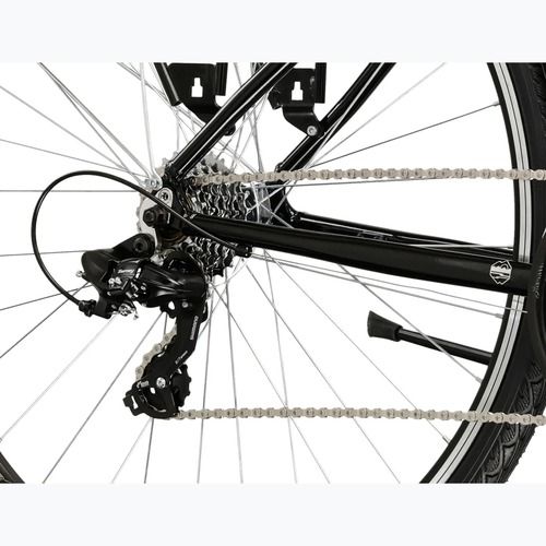 Herren-Trekkingrad KROSS Trans 1.0 black/silver/gloss