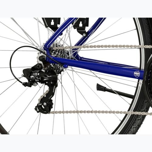 Herren-Trekkingrad KROSS Trans 1.0 navy blue/silver/gloss