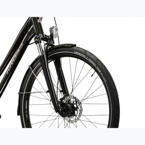 Damen-Trekkingrad KROSS Trans 7.0 In black/pink/gloss