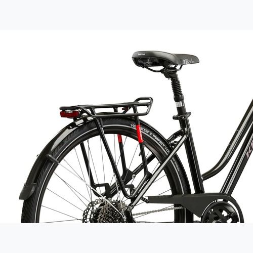 Damen-Trekkingrad KROSS Trans 7.0 In black/pink/gloss
