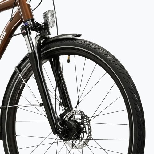 Herren-Trekkingrad KROSS Trans 5.0 brown/silver/gloss