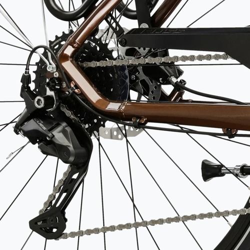 Herren-Trekkingrad KROSS Trans 5.0 brown/silver/gloss