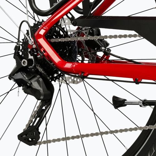 Damen-Trekkingrad KROSS Trans 5.0 In red/silver/gloss
