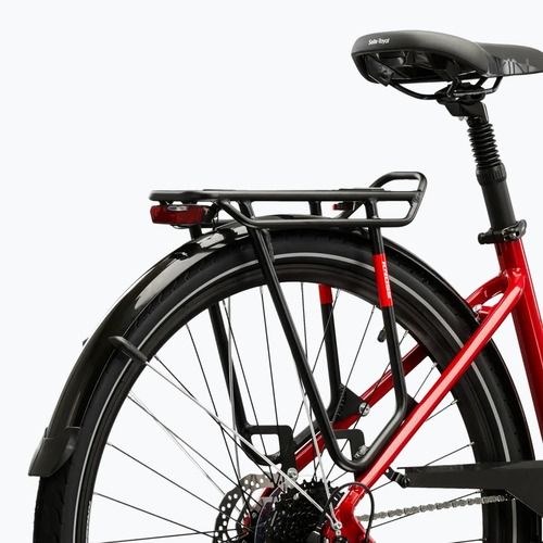 Damen-Trekkingrad KROSS Trans 5.0 In red/silver/gloss