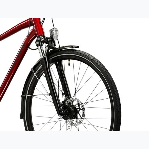 Herren-Trekkingrad KROSS Trans 4.0 ruby/black/gloss