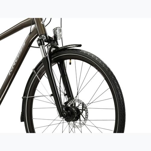 Herren-Trekkingrad KROSS Trans 4.0 brown/silver/gloss