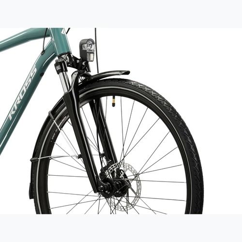 Herren-Trekkingrad KROSS Trans 3.0 green/silver/gloss