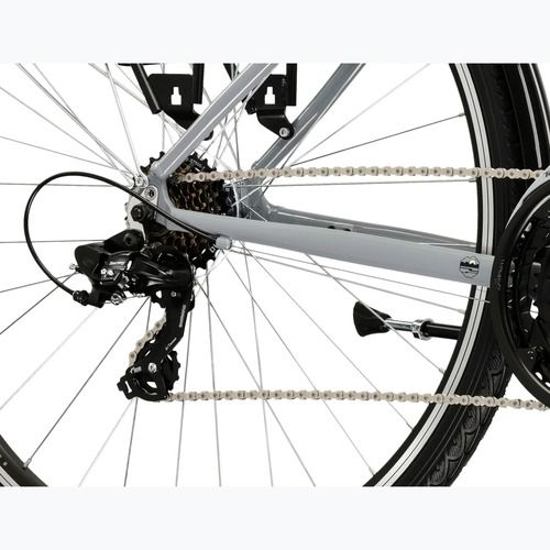 Herren-Trekkingrad KROSS Trans 1.0 grey/black/gloss