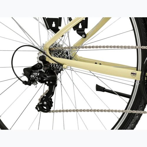 Damen-Trekkingrad KROSS Trans 1.0 In beige/purple/gloss