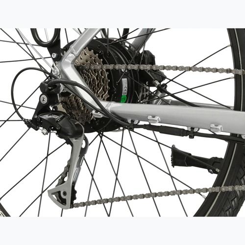 Elektrofahrrad KROSS Sentio Hybrid 2.0 el. 504 Wh silver/black/gloss