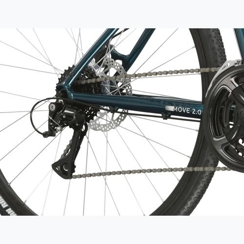 Herren Citybike KROSS Move 2.0 turquoise/silver/gloss