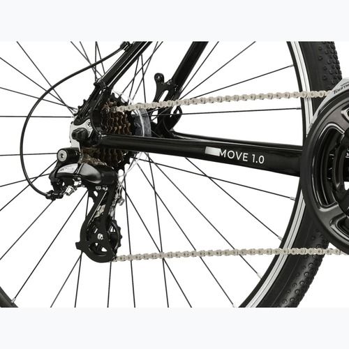 Herren Citybike KROSS Move 1.0 black/silver/gloss