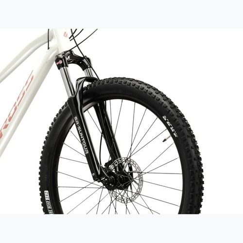 Damen-Mountainbike KROSS Lea 5.0 27,5" white/pink/gloss