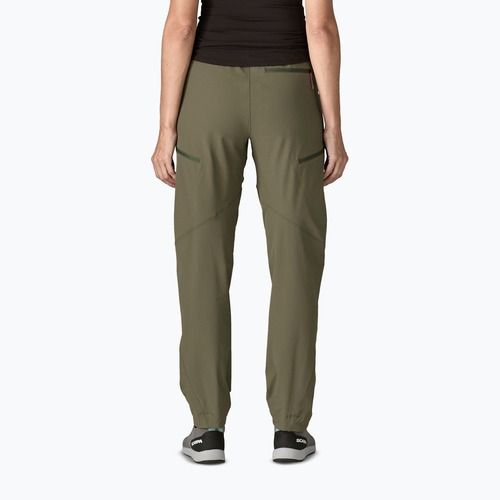 Trekkinghose Damen Patagonia Free Wall basin green