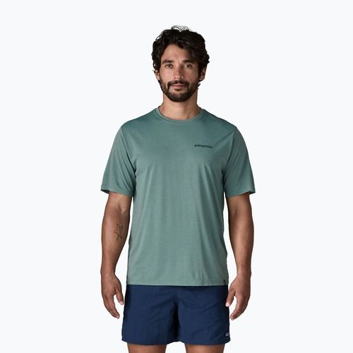 Shirt Herren Patagonia Capilene Cool Daily - Boardshort Logo blue sage/light blue sage x-dye