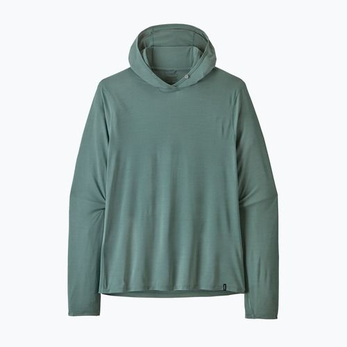 Herren Sweatshirt Patagonia Capilene Ultra Hoody blue sage/light blue sage x-dye