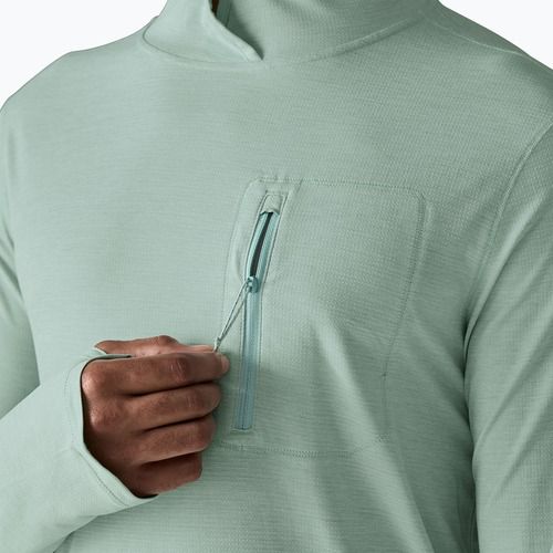 Herren Sweatshirt Patagonia Capilene Cool Sun Hoody thermal blue/thin ice x-dye