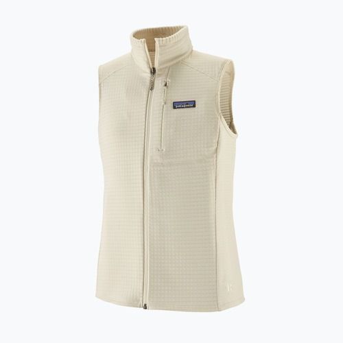 Damen Weste Patagonia R1 wool white