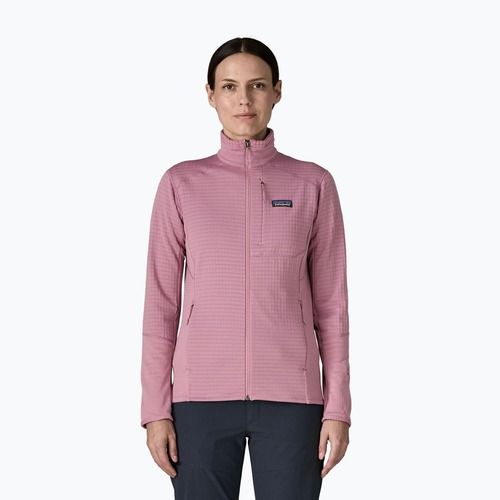 Damen Sweatshirt Patagonia R1 Hybrid light violet