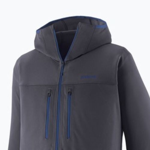 Herren Sweatshirt Patagonia R1 Ultralight Hoody smolder blue