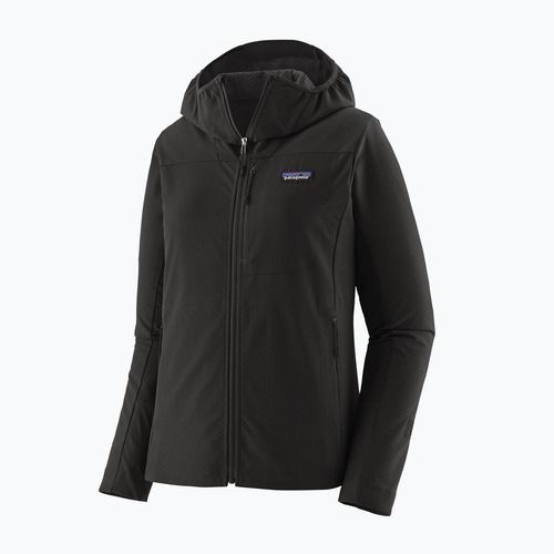 Softshell Jacke Damen  Patagonia R1 CrossStrata Hoody black