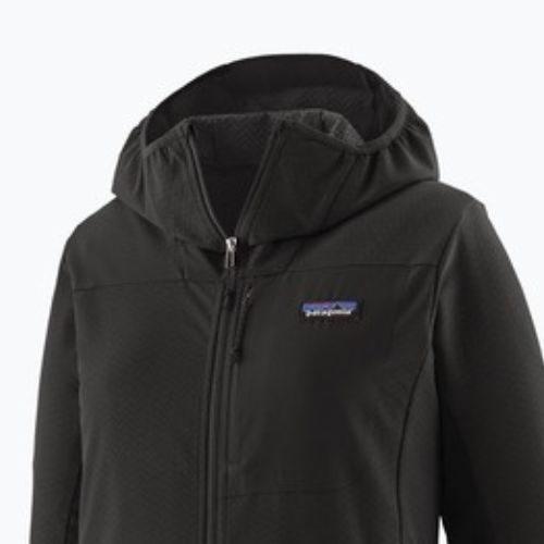Softshell Jacke Damen  Patagonia R1 CrossStrata Hoody black