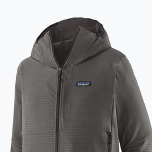Softshell Jacke Herren Patagonia R1 TechFace Hoody forge grey