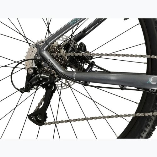 Mountainbike Damen KROSS Lea 4.0 W 29 Grau/Türkis/Glanz