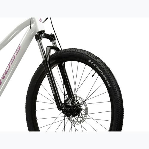 Mountainbike Damen KROSS Lea 3.0 W 27.5 Weiß/Rosa/Glanz