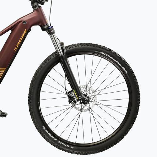 Elektrofahrrad KROSS Influx Hyb 3.0 29 el. 800 Wh ruby/gold/matte
