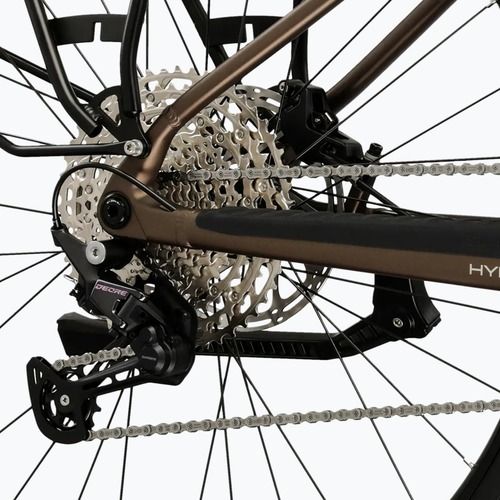 E-Bike KROSS Influx Suv Hyb 4.0 800 27.5 el. Grau/Kupfer/Matt