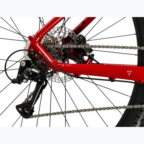 Mountainbike KROSS Hexagon 4.0 29" Rot/Silber/Glanz