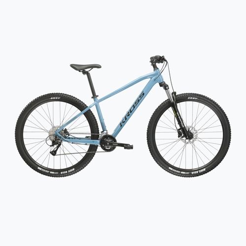 Mountainbike KROSS Hexagon 4.0 27,5" 2024 Blau/Schwarz/Glanz