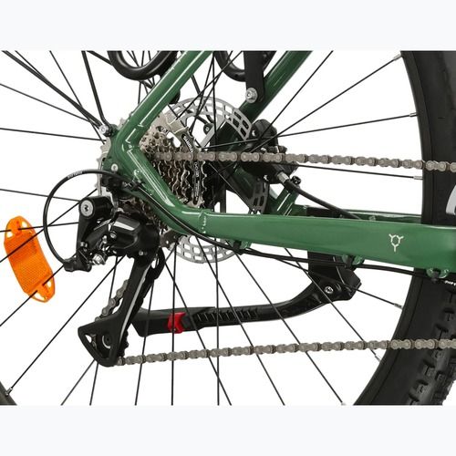 Mountainbike KROSS Hexagon 4.0 EQ 29" Grün/Silber/Glanz