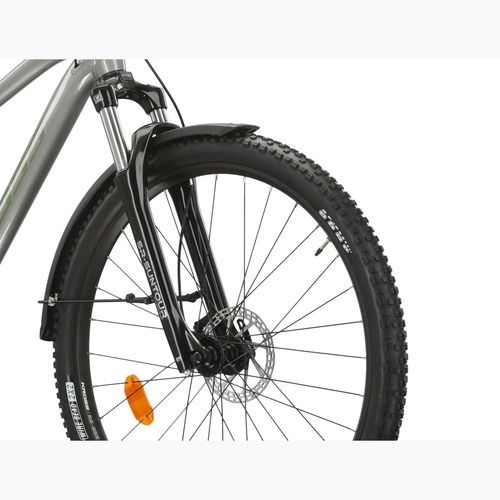 Mountainbike KROSS Hexagon 4.0 EQ 27,5" Silber/Grün/Glanz