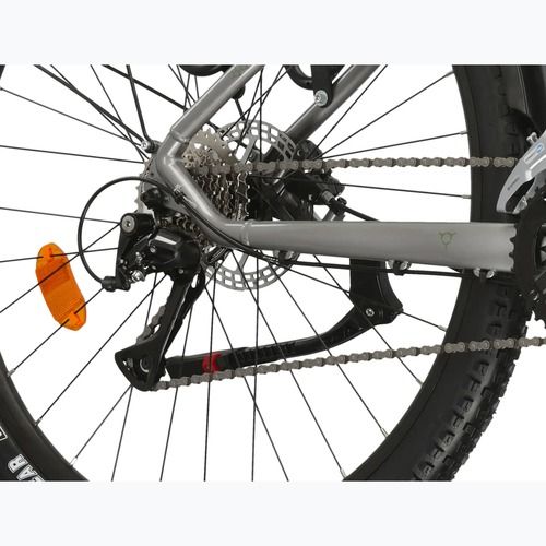 Mountainbike KROSS Hexagon 4.0 EQ 27,5" Silber/Grün/Glanz