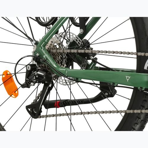 Mountainbike KROSS Hexagon 4.0 EQ 27,5" Grün/Silber/Glanz