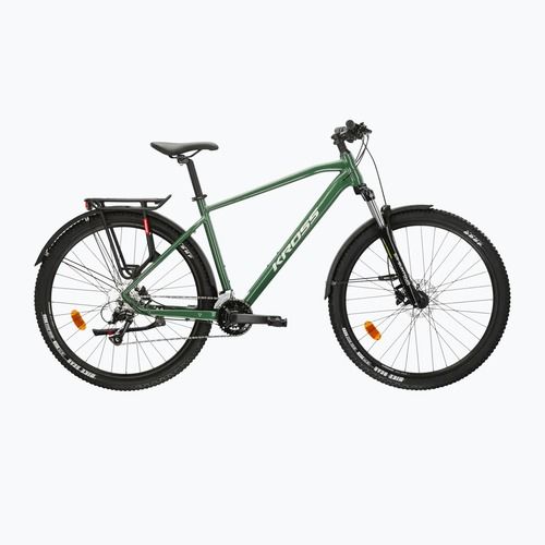 Mountainbike KROSS Hexagon 4.0 EQ 27,5" Grün/Silber/Glanz