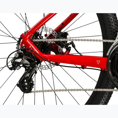 Mountainbike KROSS Hexagon 2.0 27,5" Rot/Grau/Glanz