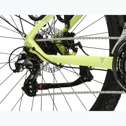Mountainbike KROSS Hexagon 2.0 EQ 29" Limonengrün/Blau/Glanz
