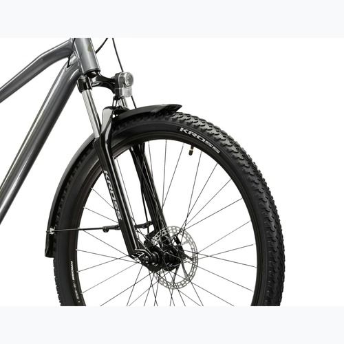 Mountainbike KROSS Hexagon 2.0 EQ 27,5" Grau/Dunkelgrau/Glanz