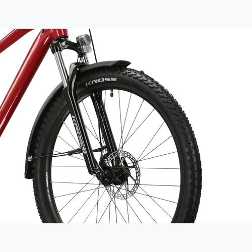 Mountainbike KROSS Hexagon 2.0 EQ 27,5" Rot/Bordeauxrot/Glanz