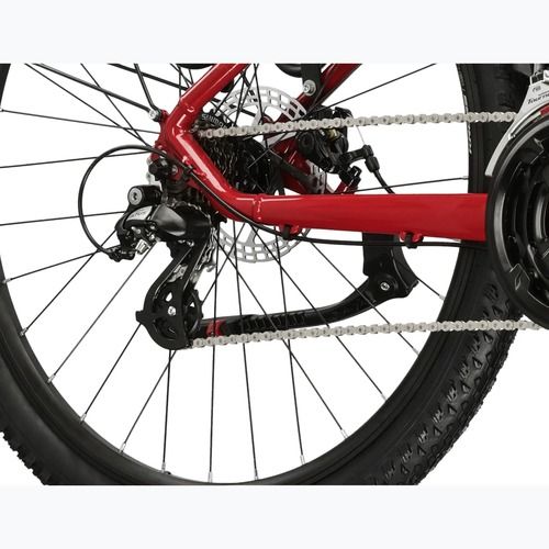 Mountainbike KROSS Hexagon 2.0 EQ 27,5" Rot/Bordeauxrot/Glanz